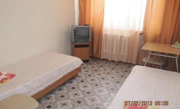 Номер стандарт с 2 односпальными кроватями (с завтраком) в Аэроотель