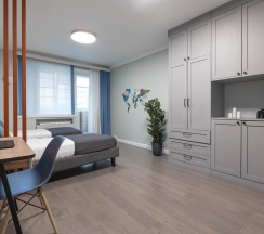 Квартира в Апартаменты на Проезд Русанова, 5