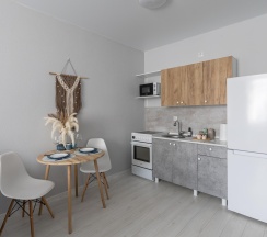 Апартаменты студия Гортензия ApartaMIA в Семейный уголок