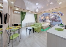 "Green Studio", квартира-студия с джакузи, площадь МОПРа, 9, ID 74-071 в Апартаменты ИннХоум