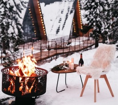 Дом А-фрейм с 3 спальнями в Пижамы