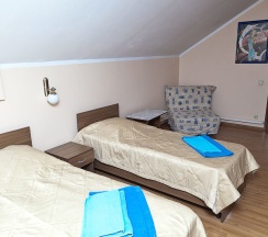 Трёхместный номер Standard с видом на город в Москвичка