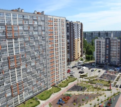 Квартира в Апартаменты на Батальная 100, подъезд 2