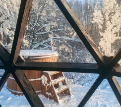 Геокупол Лазурный берег в Вазуза Лав