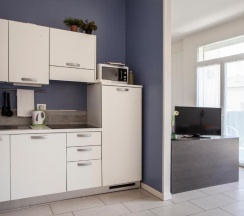Апартаменты c 1 комнатой с балконом в Residence Sunrise Cesenatico
