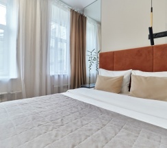 Бюджетный номер с видом на крышу в Mix Hotels Nevsky 47