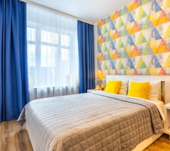 Студия с красивым видом из окна в Апартаменты Welcome Karelia  Riverside в Центре