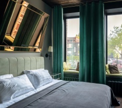 Двухместные апартаменты (двуспальная кровать) в Апартаменты Room в Nikolaev Building
