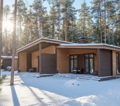 Номер «Делюкс» с отдельным входом и камином в ОхтаПарк