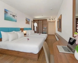 Семейный номер Standard с балконом в Gold Plaza Hotel Da Nang