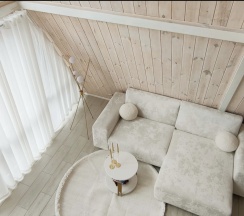 Дом с террасой в Villa Roma Телецкое