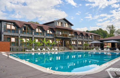 пос. Каменномостский: Отель Белла