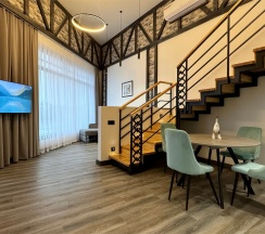 Апартаменты DUPLEX PREMIER с огромной видовой террасой в Маяк
