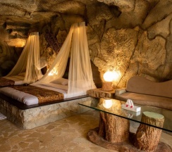 Двухместный Room Royal Cave 2 отдельные кровати в Caves Beach Resort Hurghada - Adults Only - All Inclusive