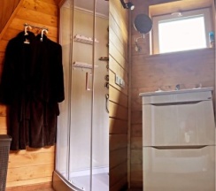 Дом A-frame c сауной в 4 сезона