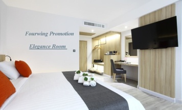 Двухместный номер Standard 2 отдельные кровати в The Four Wings Hotel Bangkok