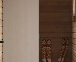 House Elbrus с видом на горы в Wood Home