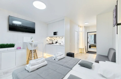 Беларусь, Колядичи: Апартаменты Апартаменты Новые в Минск-Мир возле Avia mall