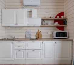 Барнхаус Яхрома (оснащение дома, стоимость банного чана и бани см. Подробнее) в Dacha