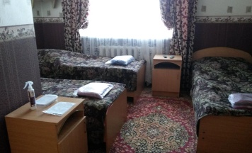 Комната стандарт с 1 односпальной и 1 двуспальной кроватью №5 в Берёзка