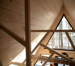 Домик A-Frame - Серый в Калтай парк