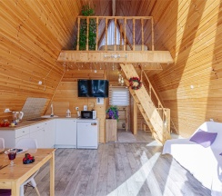 Светлое шале 3 в Рай в шалаше