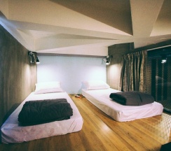 Двухместный номер Standard Мансарда 2 отдельные кровати в A7 Hidden Hostel