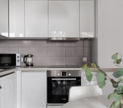 Deluxe апартамент для 4-х гостей с видом на город в SV Loft Apart