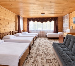 Студенческий номер с террасой в Чегет-home