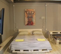 Семейный четырехместный номер  с удобствами и кухней №18 в Wasser