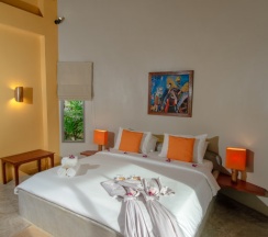 Номер Deluxe с балконом и с красивым видом из окна в Отель Secret Garden Beach Resort