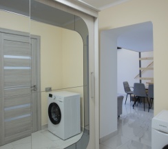 Двухместные апартаменты 2 с видом на внутреннюю территорию (во двор) двуспальная кровать в Exclusive Hotel&Apartments