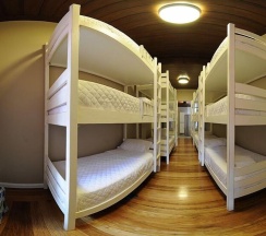 Кровать в общем номере (мужской номер) в Bahia Prime Hostel