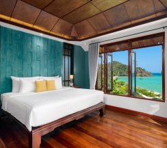 Hillside Pool Вилла с 2 комнатами с видом на океан в Отель Saii Phi Phi Island Village