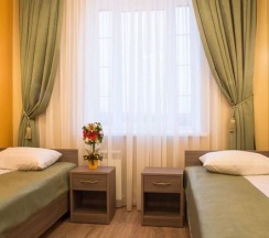 Номер стандарт с 2 односпальными кроватями в Камелот