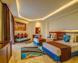 Люкс Superior с балконом и с красивым видом из окна в Seagull Beach Resort Families & Couples Only - All Inclusive