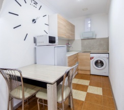 Двухместный Suite Apartment с видом на море и дендрарий двуспальная кровать в Delsochi