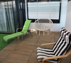 4-местный номер полулюкс с патио в Браво