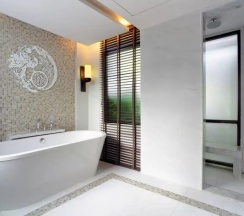 Двухместная вилла Larger c 1 комнатой с балконом и oceanfront двуспальная кровать в Phuket Marriott Resort And Spa, Nai Yang Beach