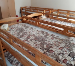 Кровать в общем номере в Hostel H.O.