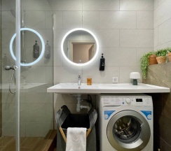 Студио в новом Апарт-отеле "Putilov AVENIR" (Метро Кировский Завод, 5 минут пешком) в Rauktis apartments