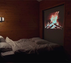 Cinema lodge с горячей купелью в Бухлово парк