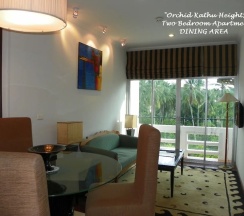 Апартаменты Classic с 2 комнатами с балконом и с видом на город в The Orchid Kathu Height Serviced Apartment