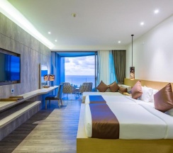 Двухместный номер Deluxe с панорамным видом 2 отдельные кровати в Crest Resort & Pool Villas