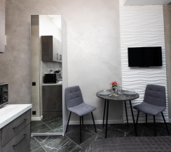 Апартаменты студия в MOKO Apartments на улице Народного ополчения