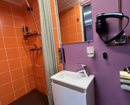 Двухместный номер Comfort с видом на внутренний двор двуспальная кровать в Октябрь