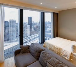 Апартаменты студия в Elite Apartments на проезде 1-й Красногвардейский 22с1