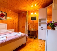 Комната стандарт с 1 двуспальной кроватью (мансарда) в Аэлита