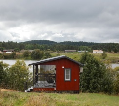 Ягодный домик с террасой в Ягодная Деревня