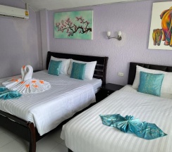 Трёхместный номер Standard с видом на город в Samui Green Hotel